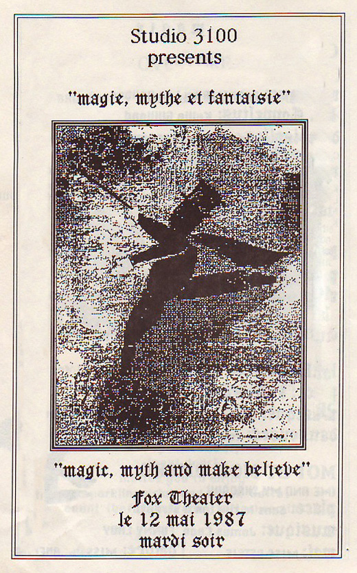 1987 Magie Mythe Et Fantaisie
