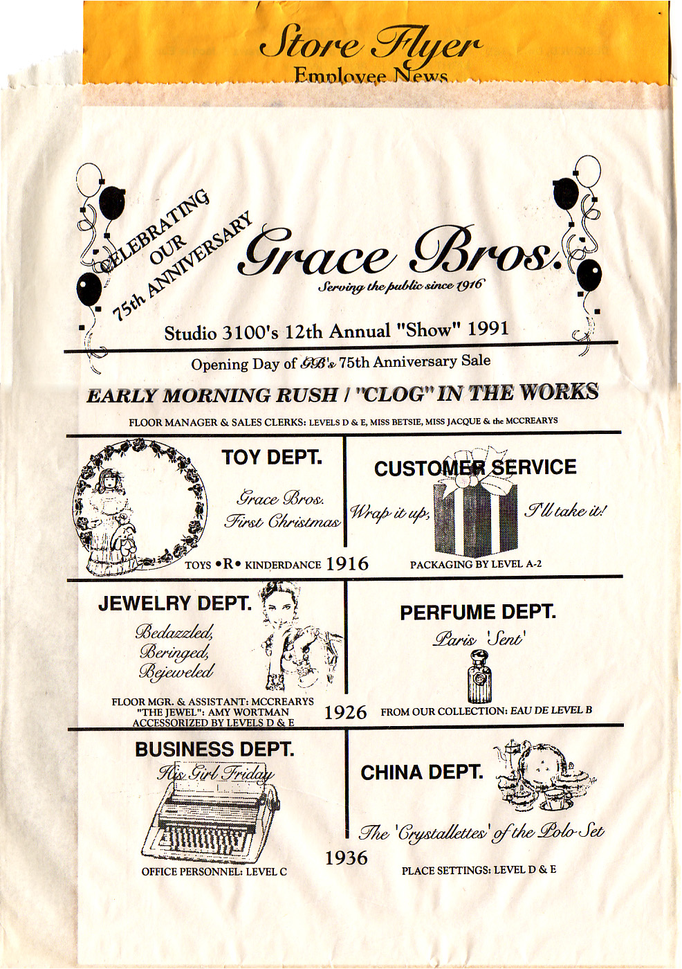 1991 Grace Bros