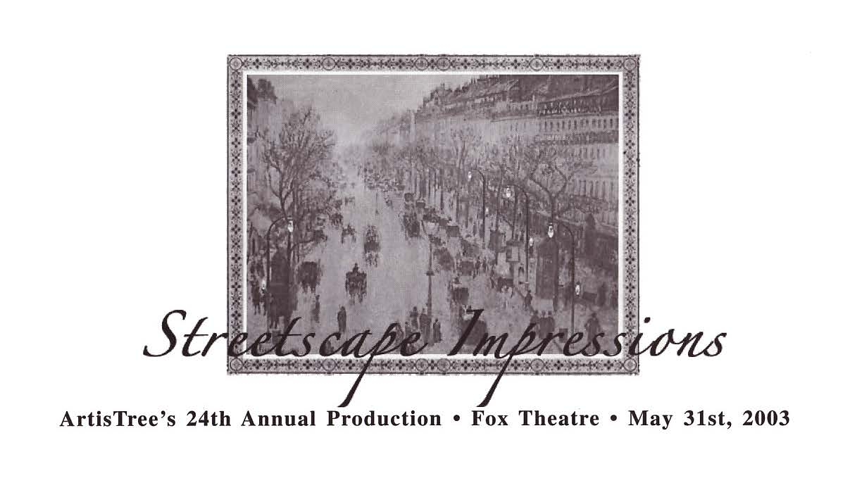 2003 Streetscape Impressions