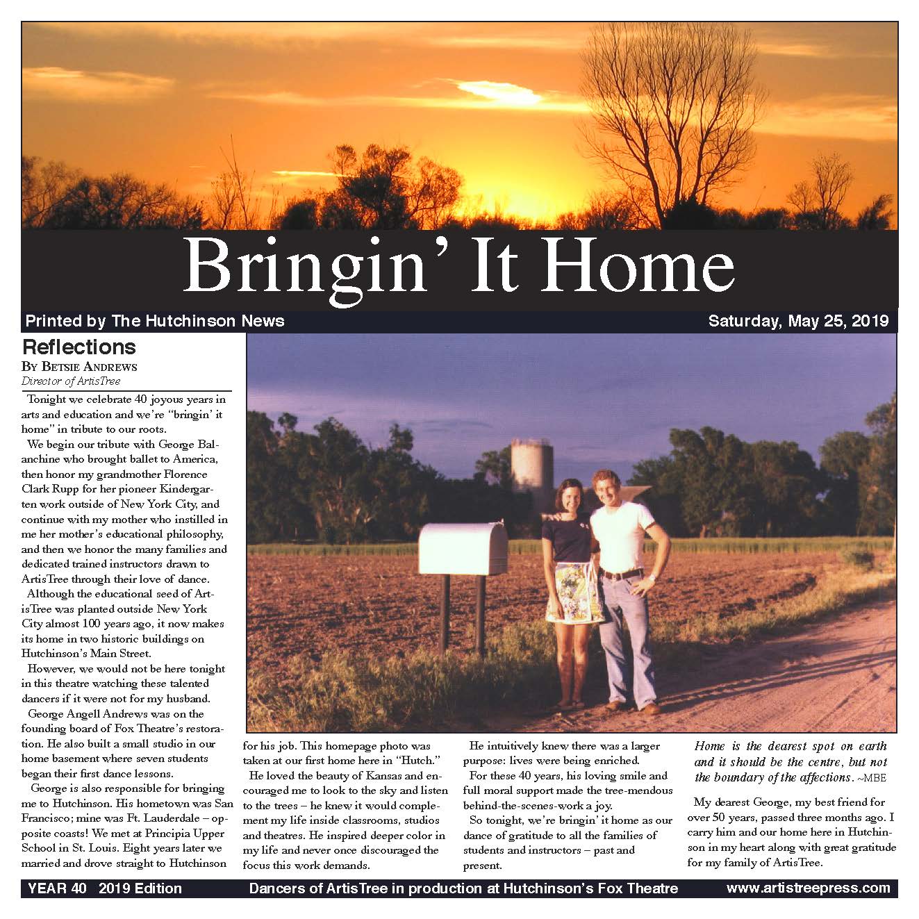 2019 Bringin' it Home